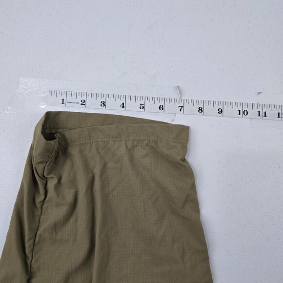 Under Armour zip off pants hiking 42x32 mens green tan 5174 - Picture 7 of 11